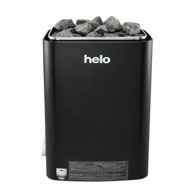 Helo Vienna 80 STS – Elektrisk Bastuugn 8 kW, Svart