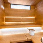 Cariitti Sauna Linear LED 6M + Spot – Bänk belysning till bastu