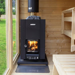 Harvia Linear 18 Compact Black – Vedeldad badstuugn